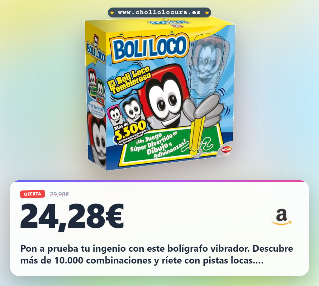Descubre el Bolígrafo Vibrador Loco: más de 10.000 combinaciones para reír y poner a prueba tu ingenio al mejor precio.
