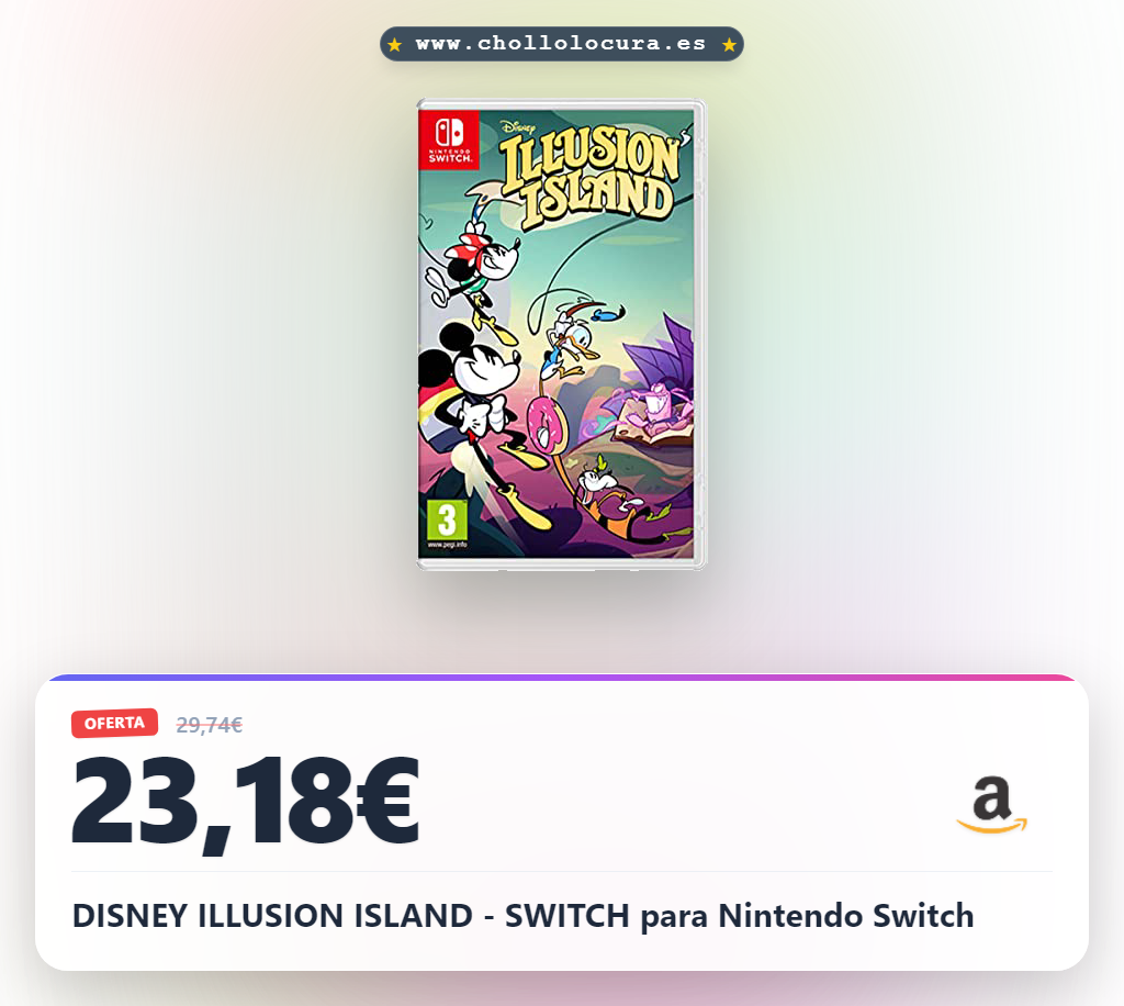 DISNEY ILLUSION ISLAND - SWITCH para Nintendo Switch