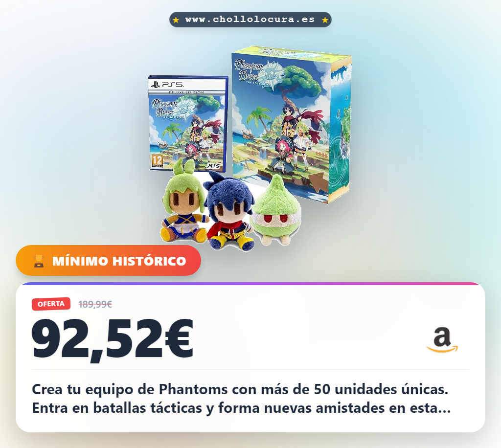 Aprovecha el paquete de plushies limitados Phantoms para PS5: consigue 50+ unidades para batallas tácticas y aventura