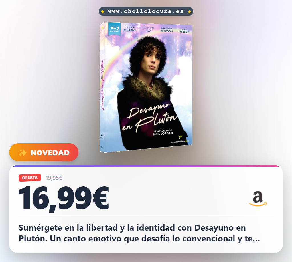 Disfruta Desayuno en Plutón [Blu-ray]. Un emotivo canto a la libertad y la identidad.