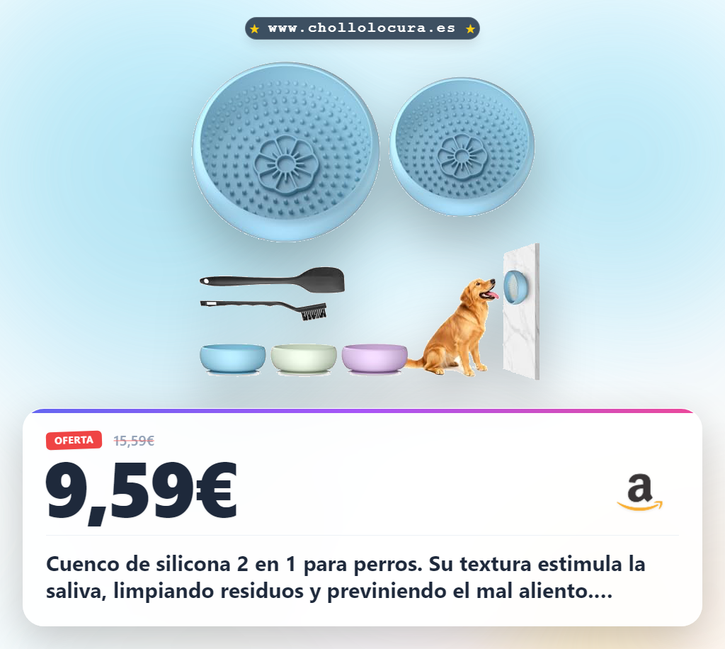 Aprovecha el cuenco Pawinner de silicona 2 piezas azul claro para lamer perros al mejor precio y cuidado.