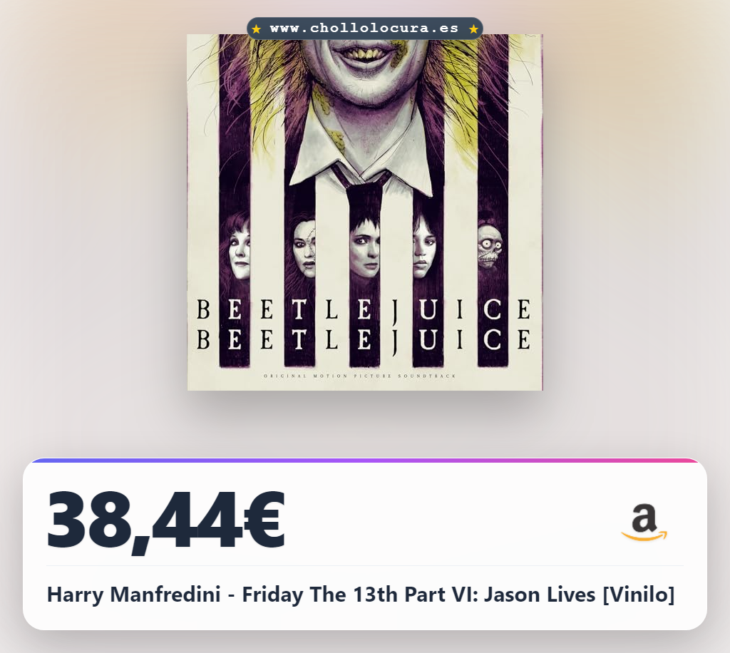 Harry Manfredini - Friday The 13th Part VI: Jason Lives [Vinilo]