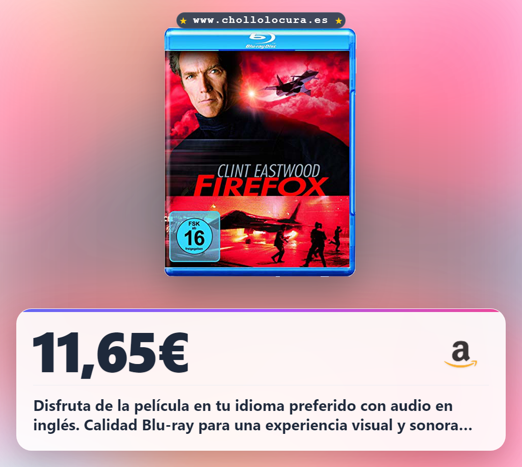 Aprovecha el Blu-ray de Firefox [Alemania] con audio en inglés al mejor precio