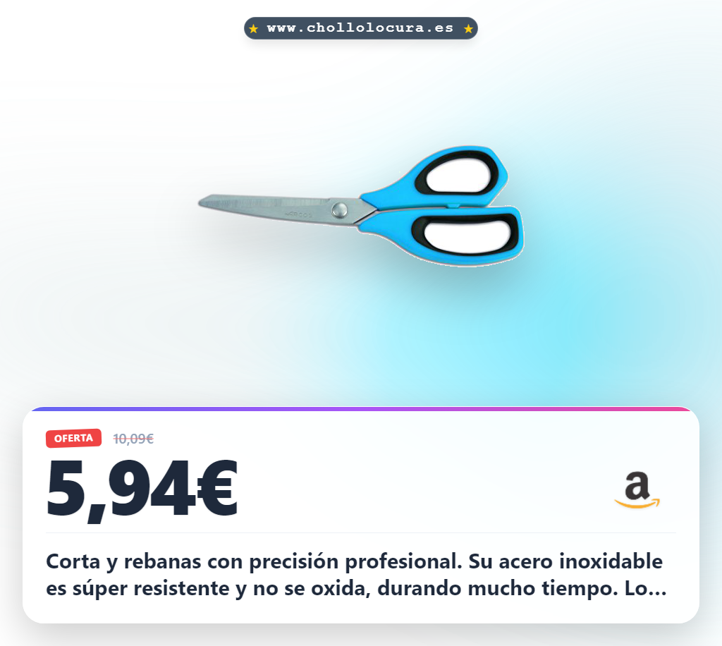 Aprovecha las tijeras de cocina Arcos Prochef de acero inoxidable 9 pulgadas para cortar y deshojar con calidad profesional al mejor precio