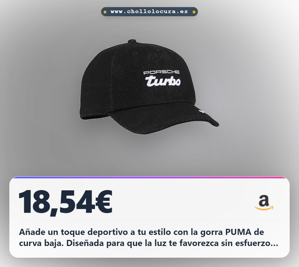 Llévate la Gorra PUMA BB de Curva Baja PL al mejor precio del mercado en oferta histórica