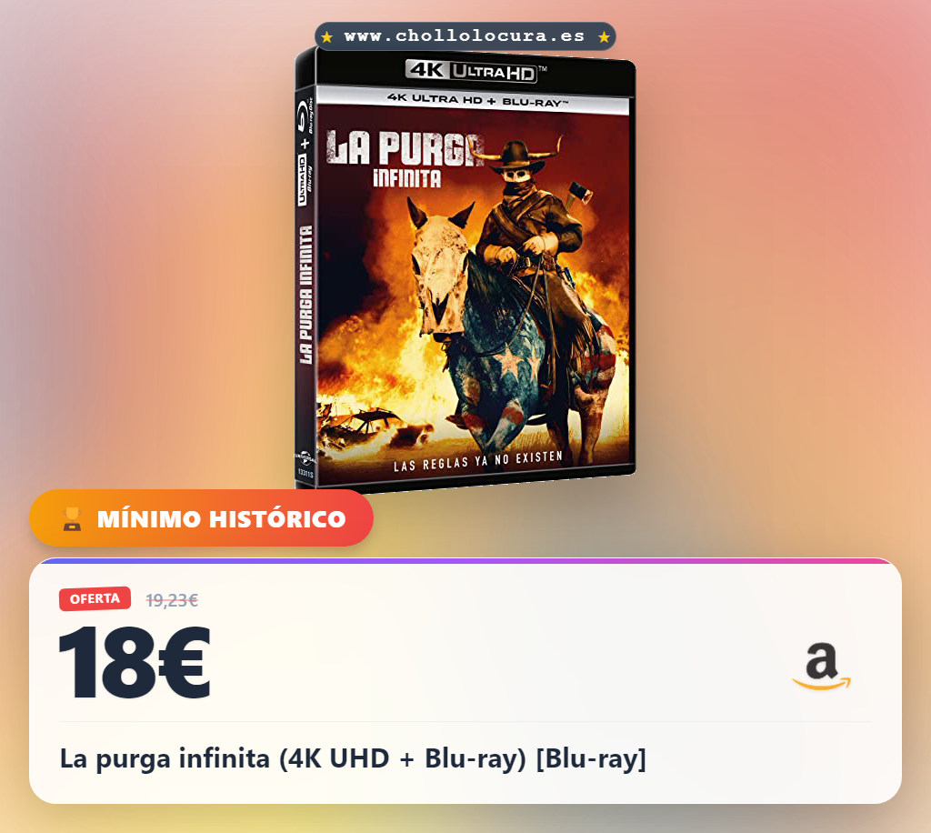 La purga infinita (4K UHD + Blu-ray) [Blu-ray]