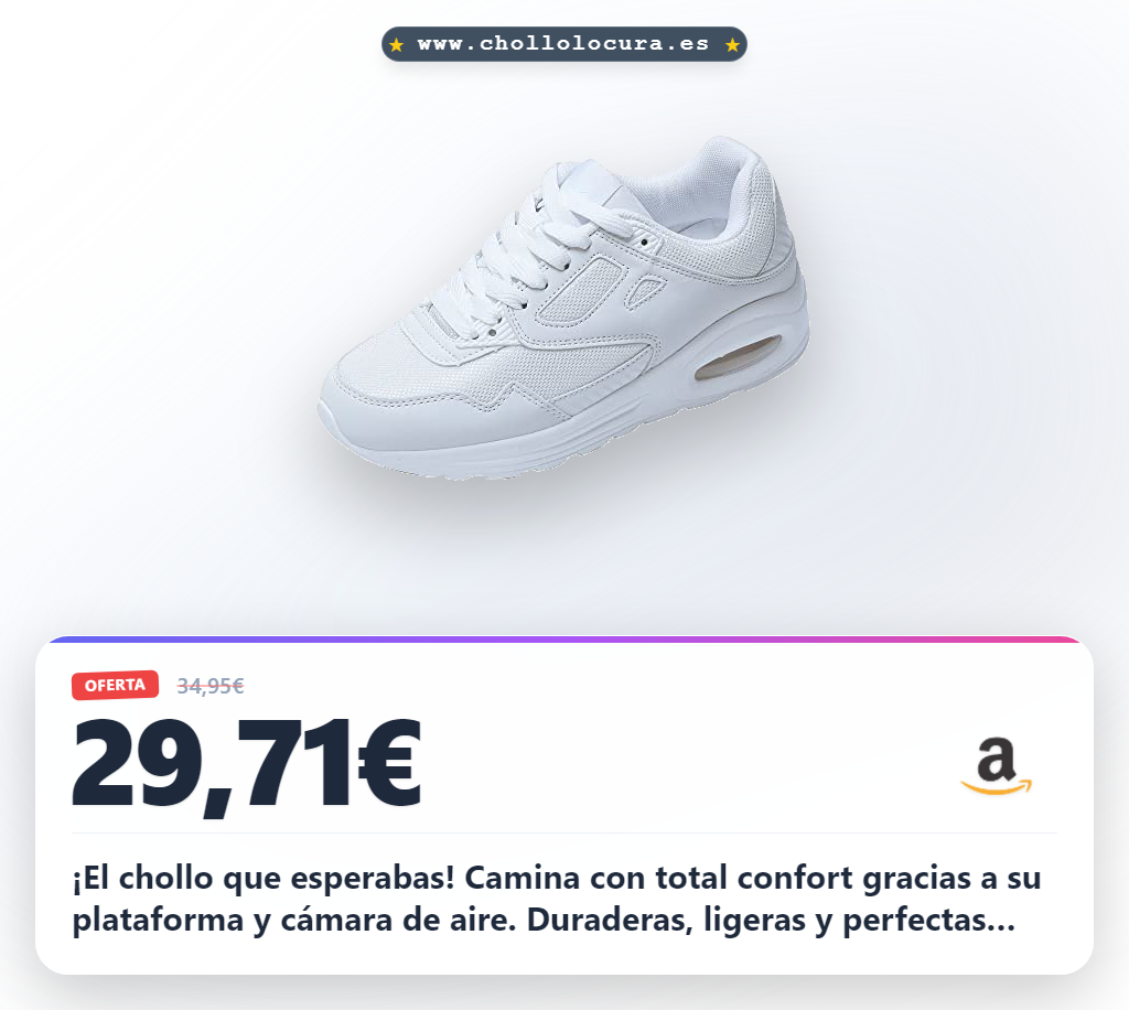 Disfruta con las zapatillas JOMIX Hombre Verano Running con colchón de aire y plataforma al mejor precio.