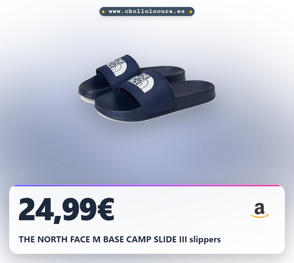 THE NORTH FACE M BASE CAMP SLIDE III slippers
