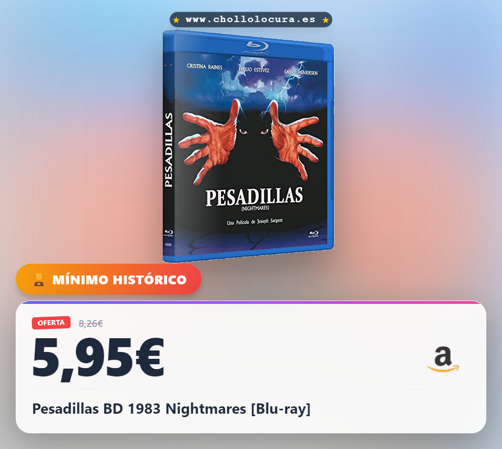 Pesadillas BD 1983 Nightmares [Blu-ray]