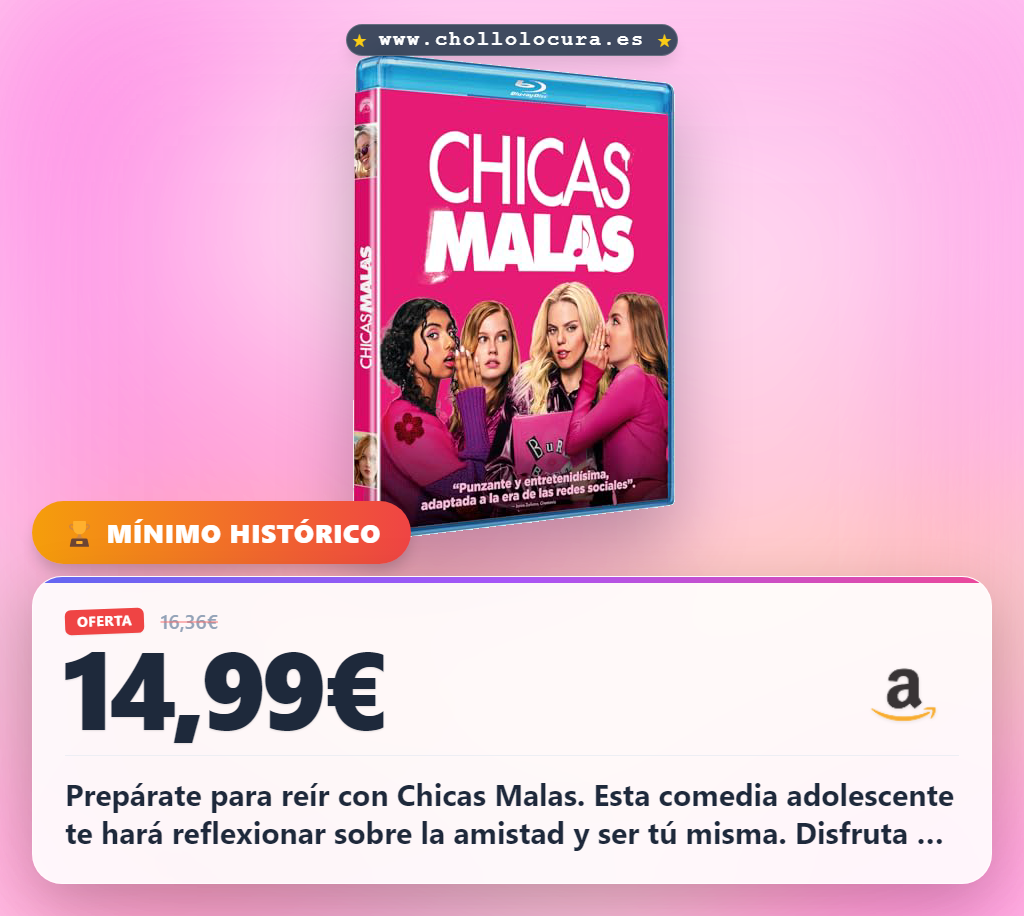 Disfruta Chicas Malas (Mean Girls) 2024 Blu-ray. ¡La película que te hará reír y reflexionar! Al mejor precio.