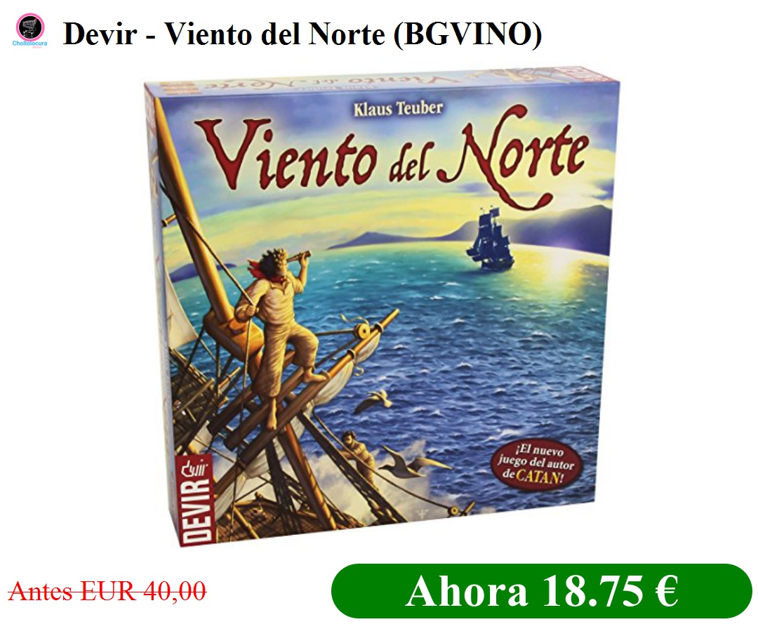 Devir - Viento del Norte (BGVINO): Amazon.es: Juguetes y juegos