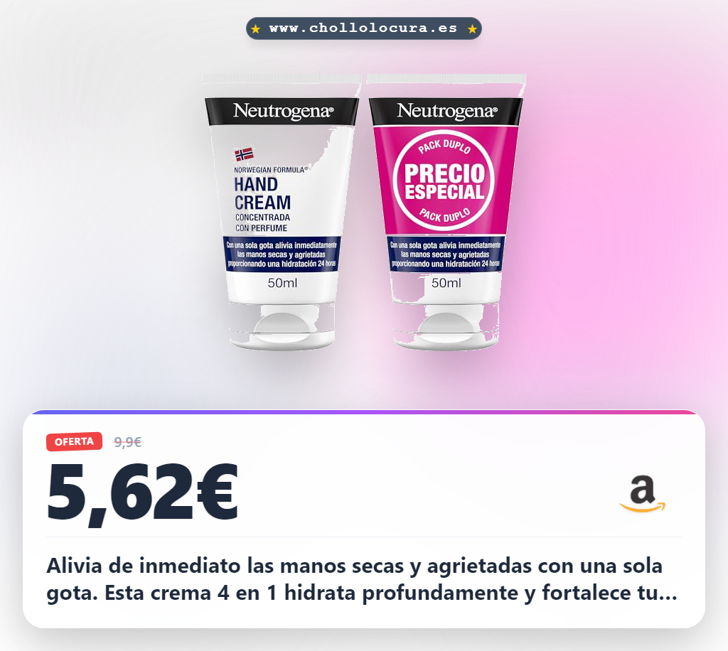 Alivia de inmediato las manos secas y agrietadas con una sola gota. Esta crema 4 en 1 hidrata profundamente y fortalece tus uñas con glicerina y vitamina E. Piel suave y nutrida al instante, con un envase sostenible.