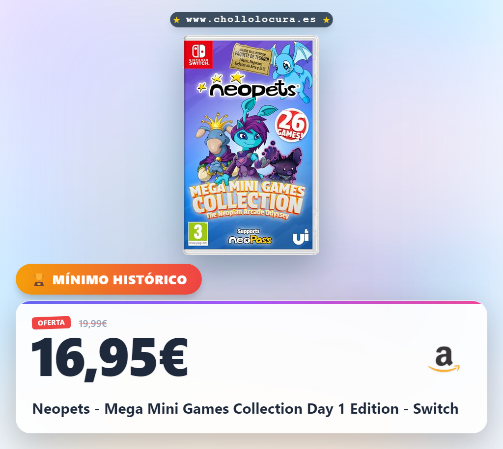 Neopets - Mega Mini Games Collection Day 1 Edition - Switch