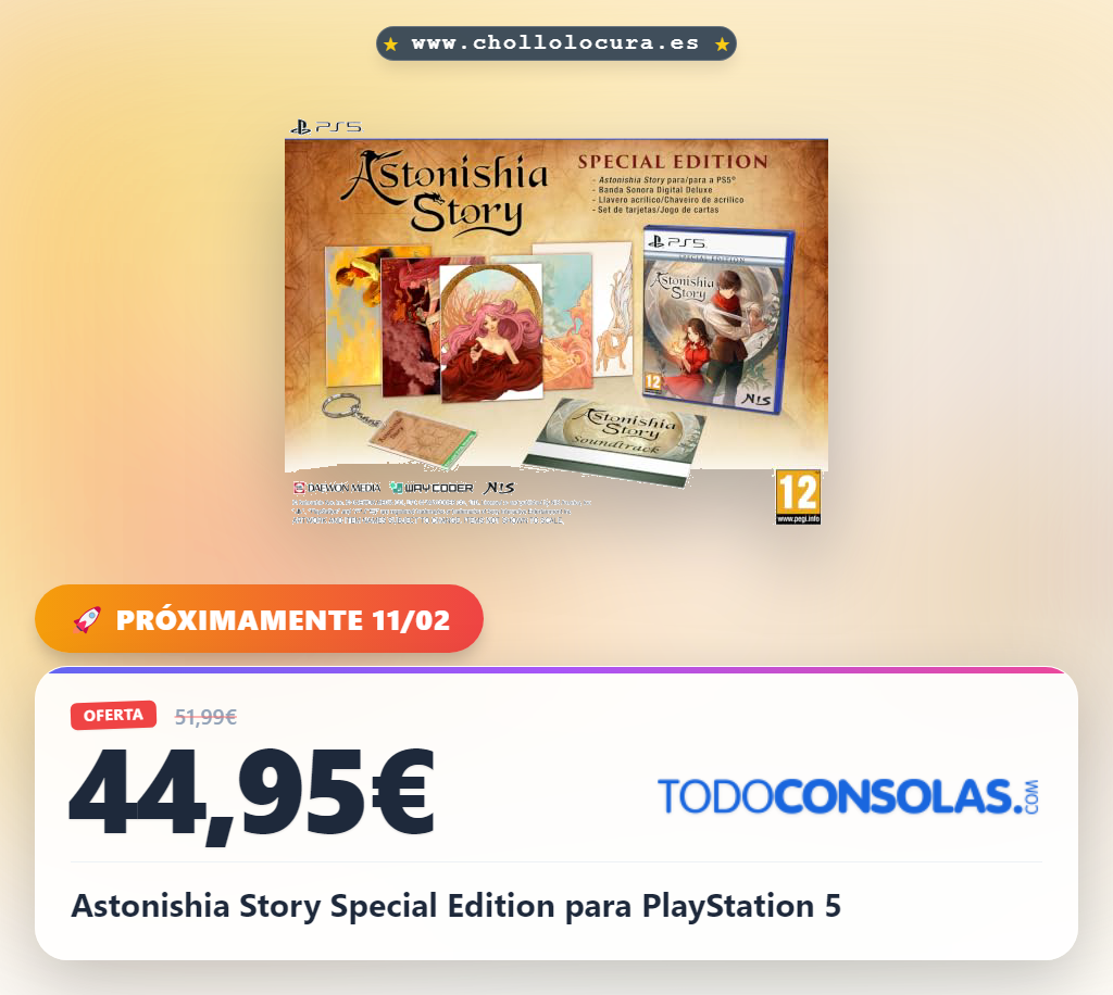 Astonishia Story Special Edition para PlayStation 5