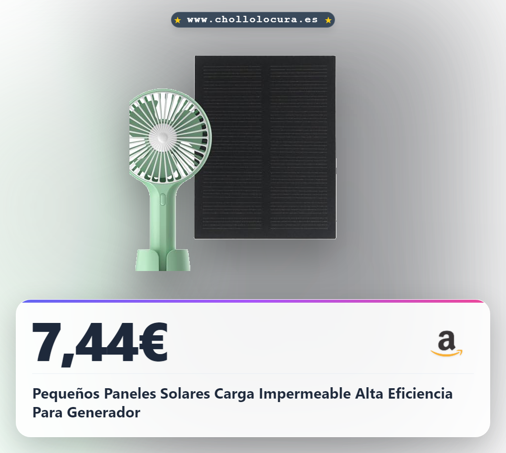 Pequeños Paneles Solares Carga Impermeable Alta Eficiencia Para Generador