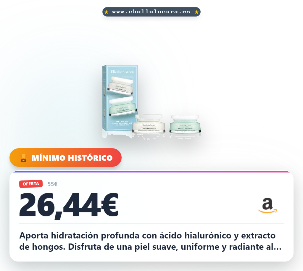 Aprovecha el set de cuidado facial con ácido hialurónico y vitaminas para una piel radiante y visiblemente mejor al mejor precio