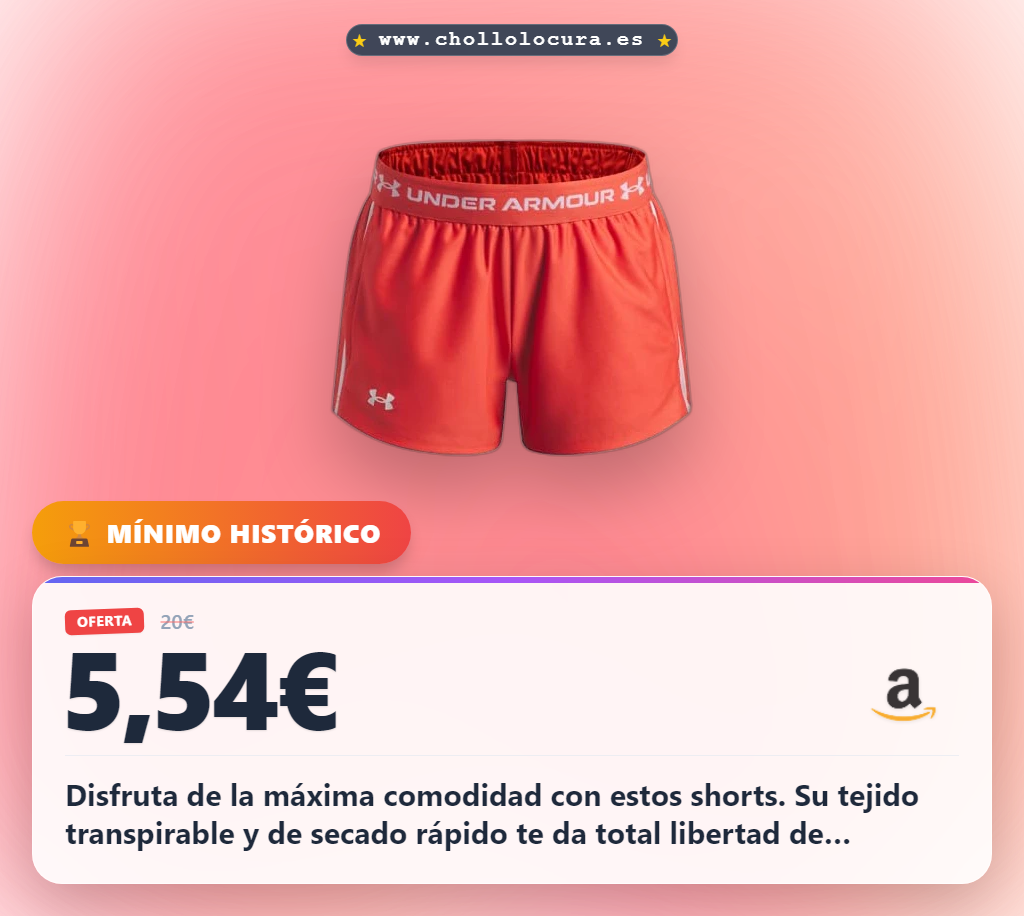 Disfruta de la máxima comodidad con estos shorts. Su tejido transpirable y de secado rápido te da total libertad de movimiento. ¡Aprovecha el ahorro y eleva tu rendimiento!