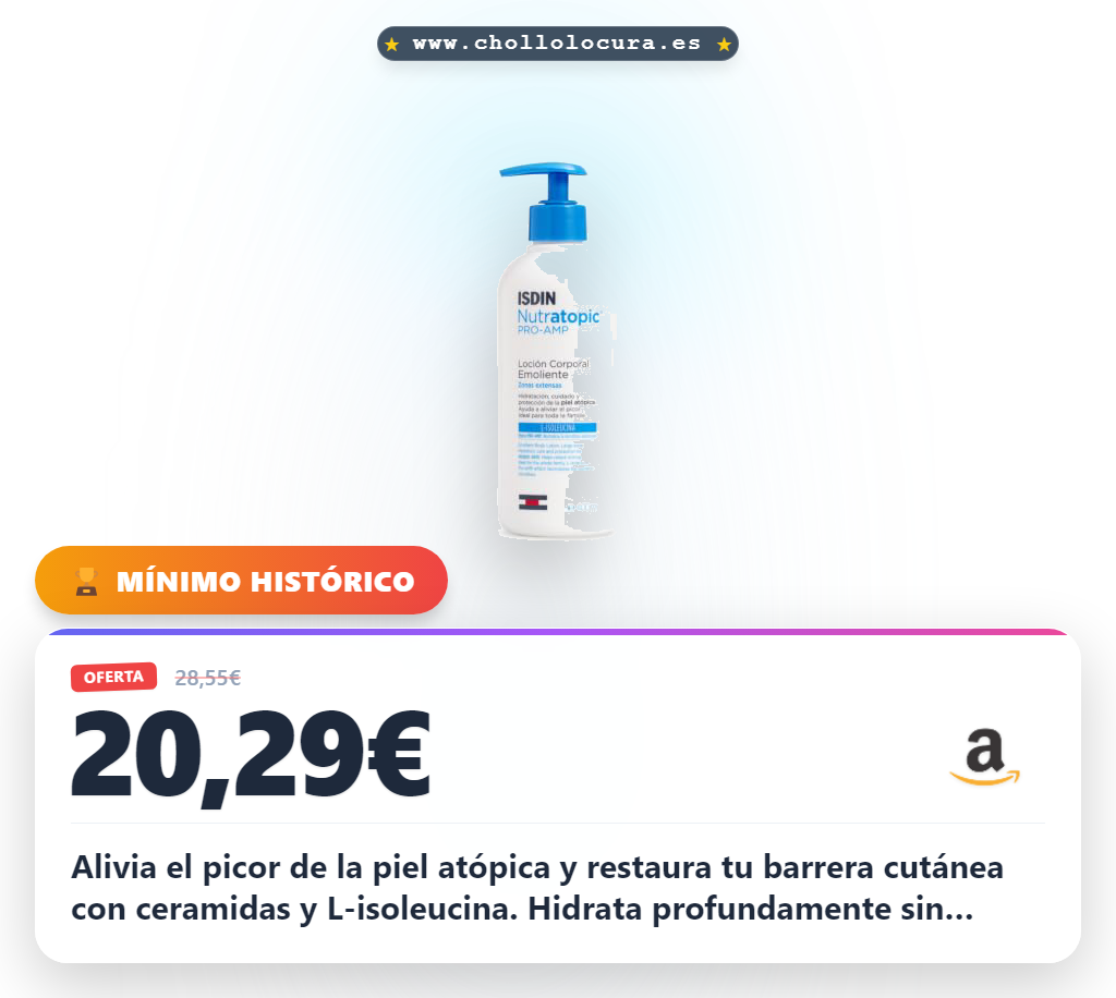 Aprovecha la Loción Nutratopic Pro-AMP para aliviar el picor de piel atópica y restaurar la barrera cutánea