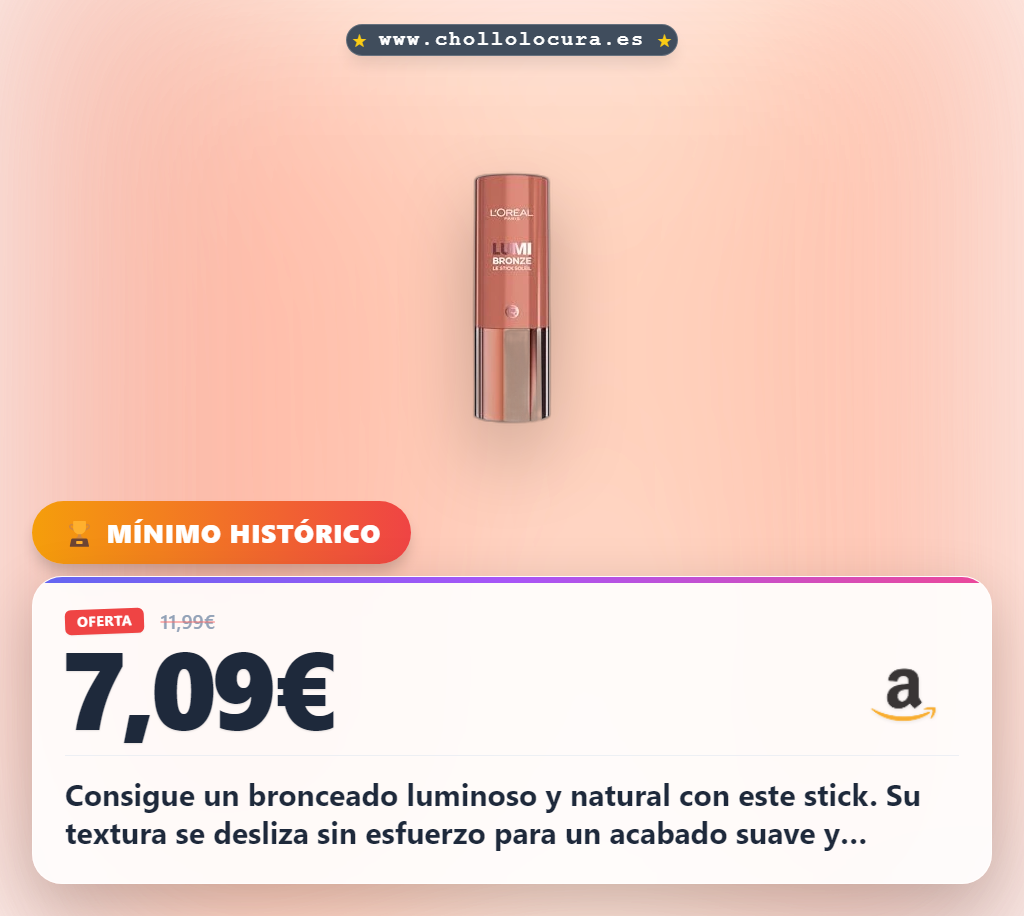 Consigue un bronceado luminoso y natural con este stick. Su textura se desliza sin esfuerzo para un acabado suave y difuminado. Aporta calidez y dimensión al instante, dejando tu piel radiante y perfecta.