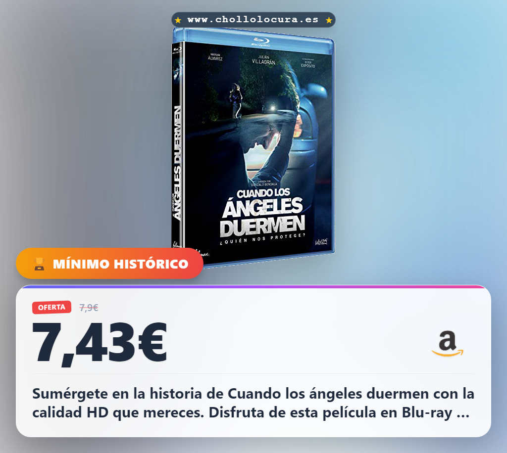 Disfruta de la película Cuando los ángeles duermen en Blu-ray con calidad HD al mejor precio de oferta.