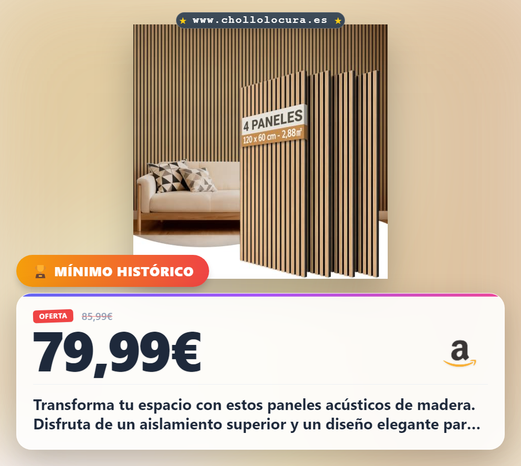 Aprovecha los paneles acústicos de chapa de madera TONOR 4 paneles para un aislamiento superior y diseño elegante