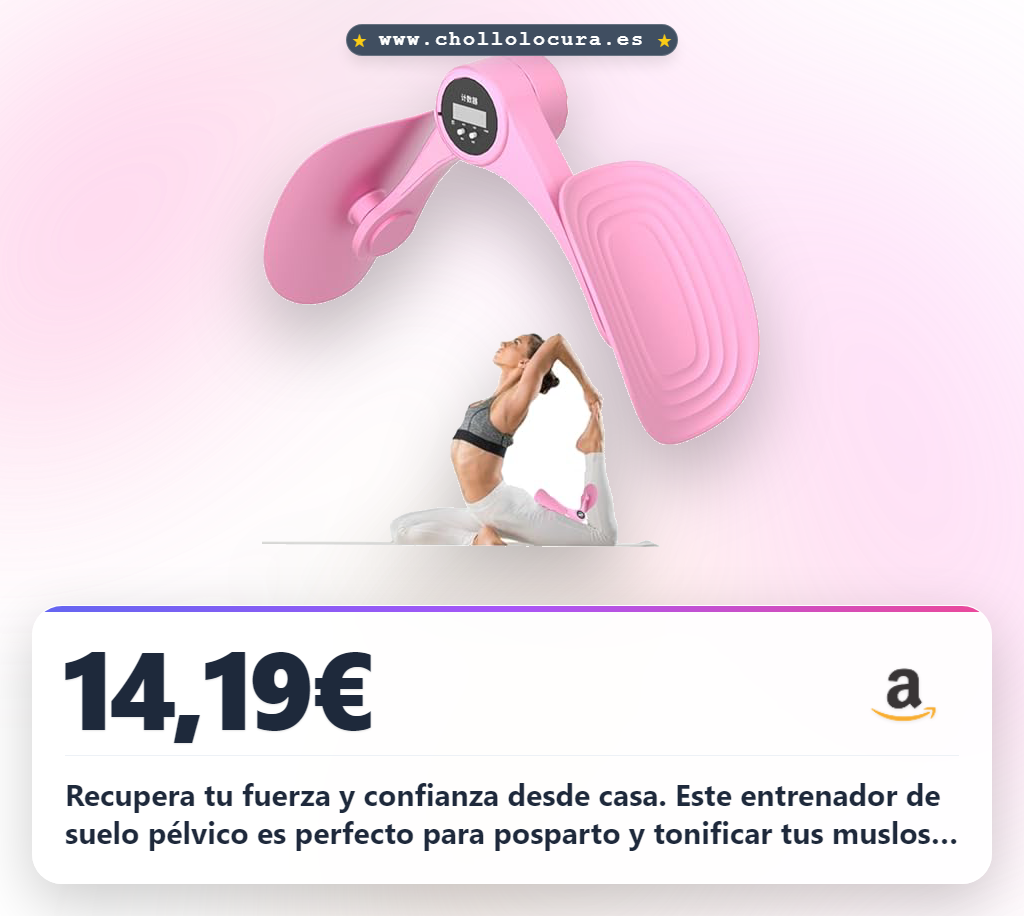 Descubre el dispositivo de fitness posparto para mujer con entrenamiento de suelo pélvico y batería al mejor precio del año