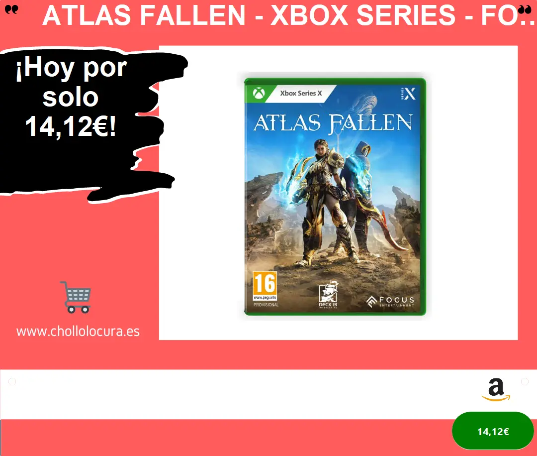 Atlas Fallen - Xbox series - Formato : Blu-ray