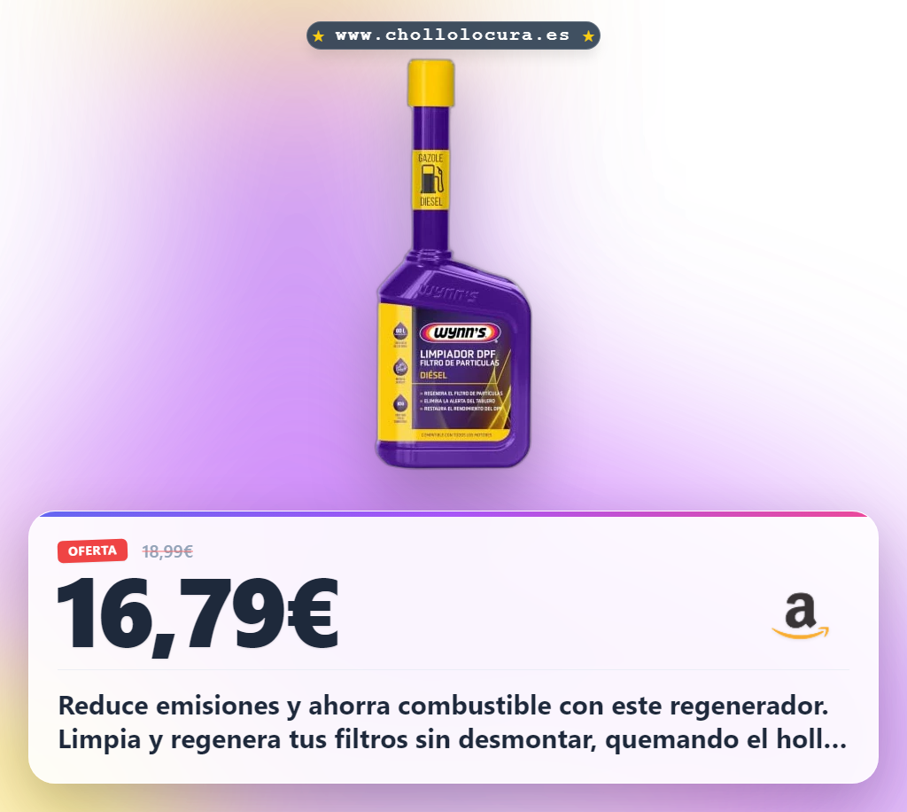 Aprovecha el regenerador de filtro diésel para limpiar filtros y reducir emisiones al mejor precio