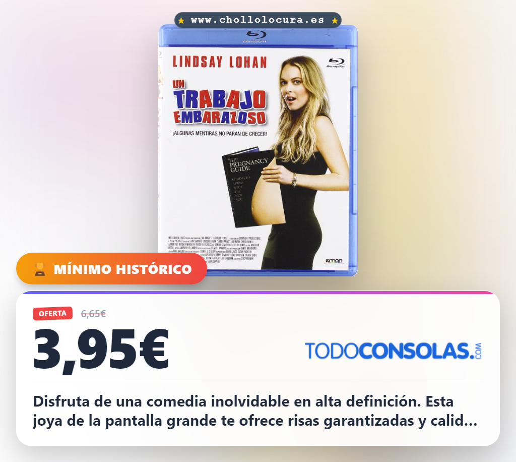 Aprovecha este Blu-ray de comedia inolvidable en oferta histórica y disfruta la película en alta definición
