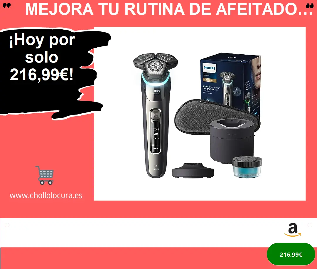 Mejora tu rutina de afeitado con la tecnología SkinIQ