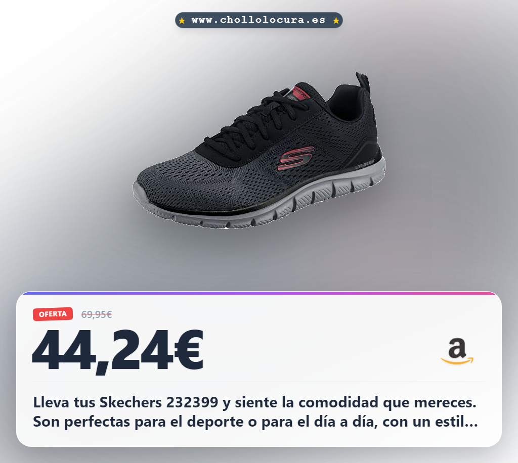 Consigue zapatillas Skechers hombre negras con toque gris. Cómodas y estilosas para deporte y estilo.