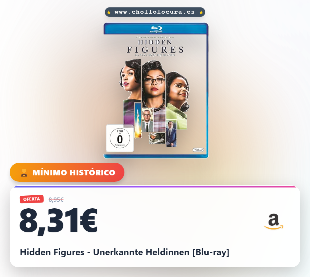 Hidden Figures - Unerkannte Heldinnen [Blu-ray]