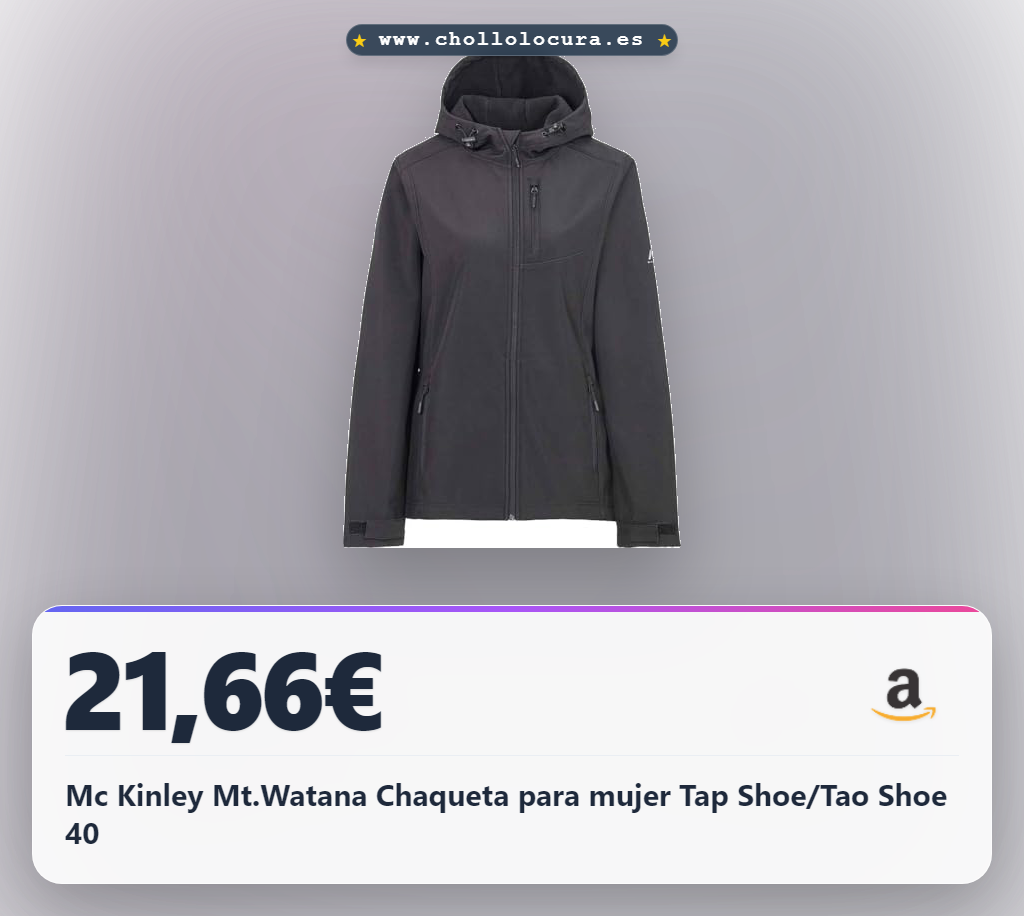 Mc Kinley Mt.Watana Chaqueta para mujer Tap Shoe/Tao Shoe 40