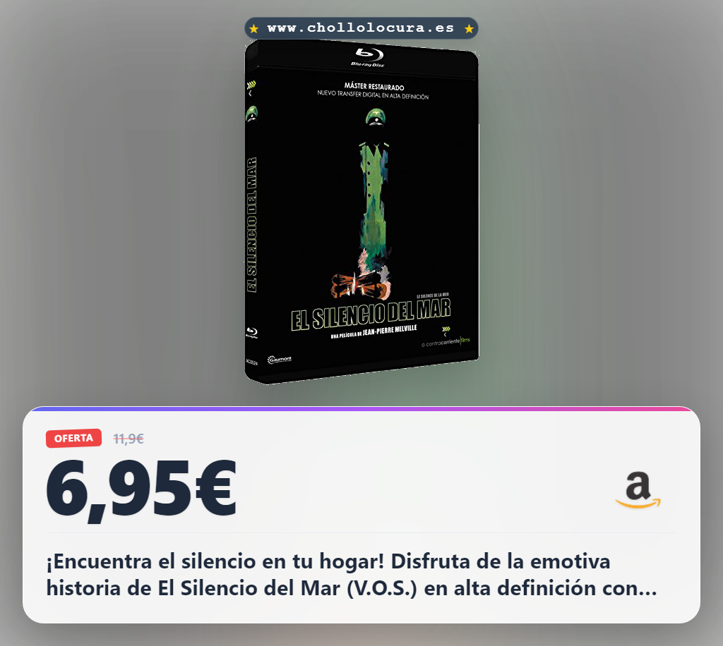 Oferta Especial: El Silencio del Mar en Blu-ray a un precio inigualable!