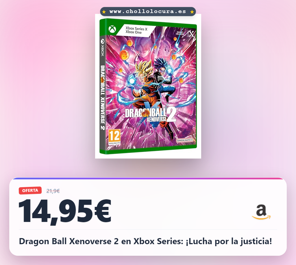 Dragon Ball Xenoverse 2 en Xbox Series: ¡Lucha por la justicia!