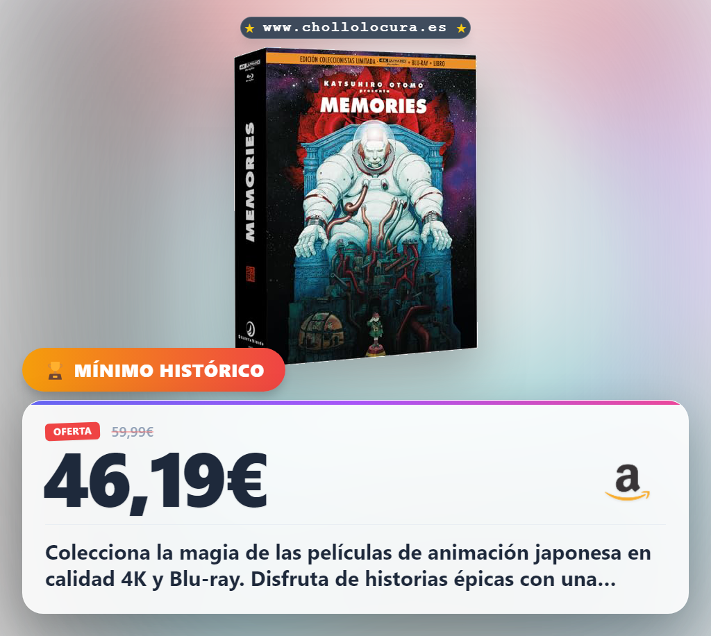 Colecciona la magia de las películas de animación japonesa en calidad 4K y Blu-ray. Disfruta de historias épicas con una imagen nítida y detalles impresionantes. La edición perfecta para los verdaderos coleccionistas.