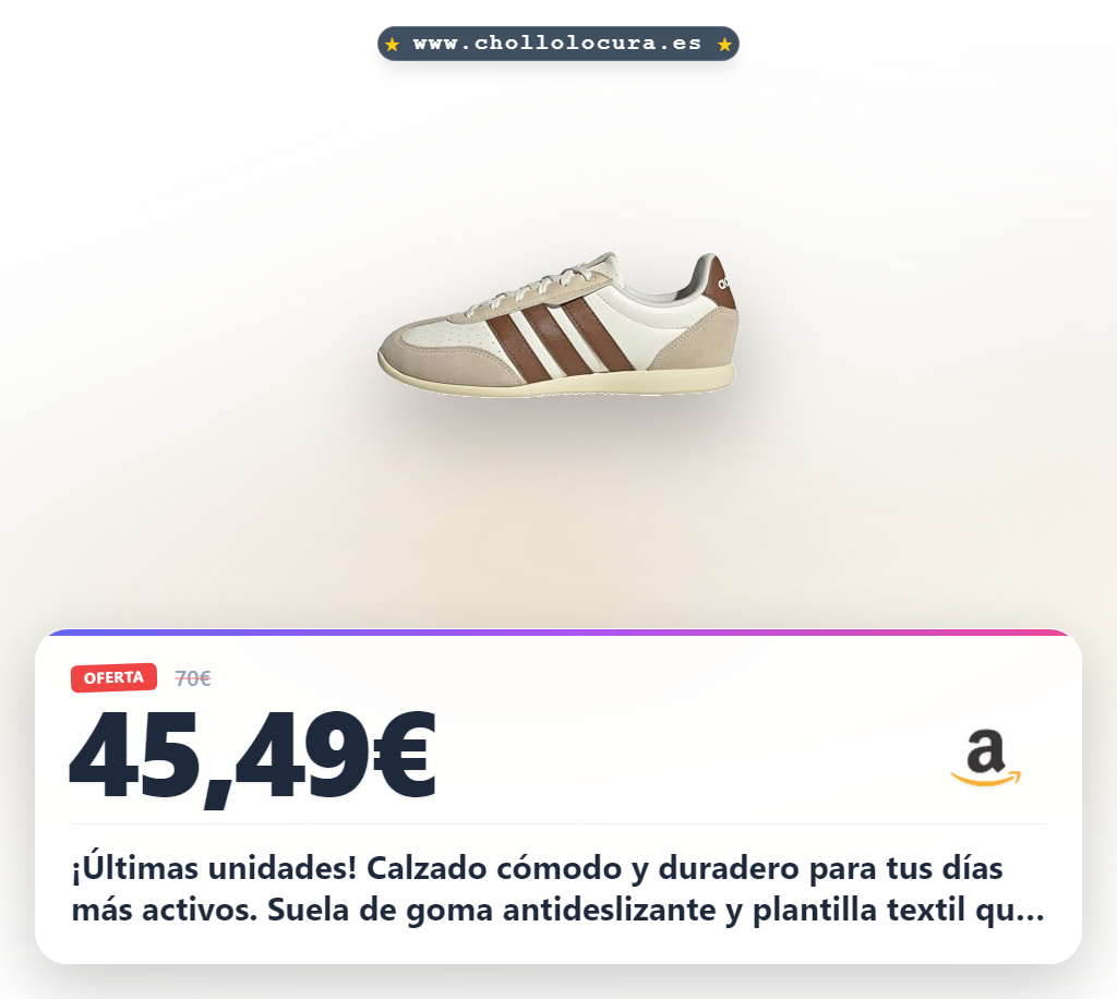 Obtén este calzado Adidas BARREDA LO para mujer: Comodidad y estilo con suela antideslizante a precio de chollo.