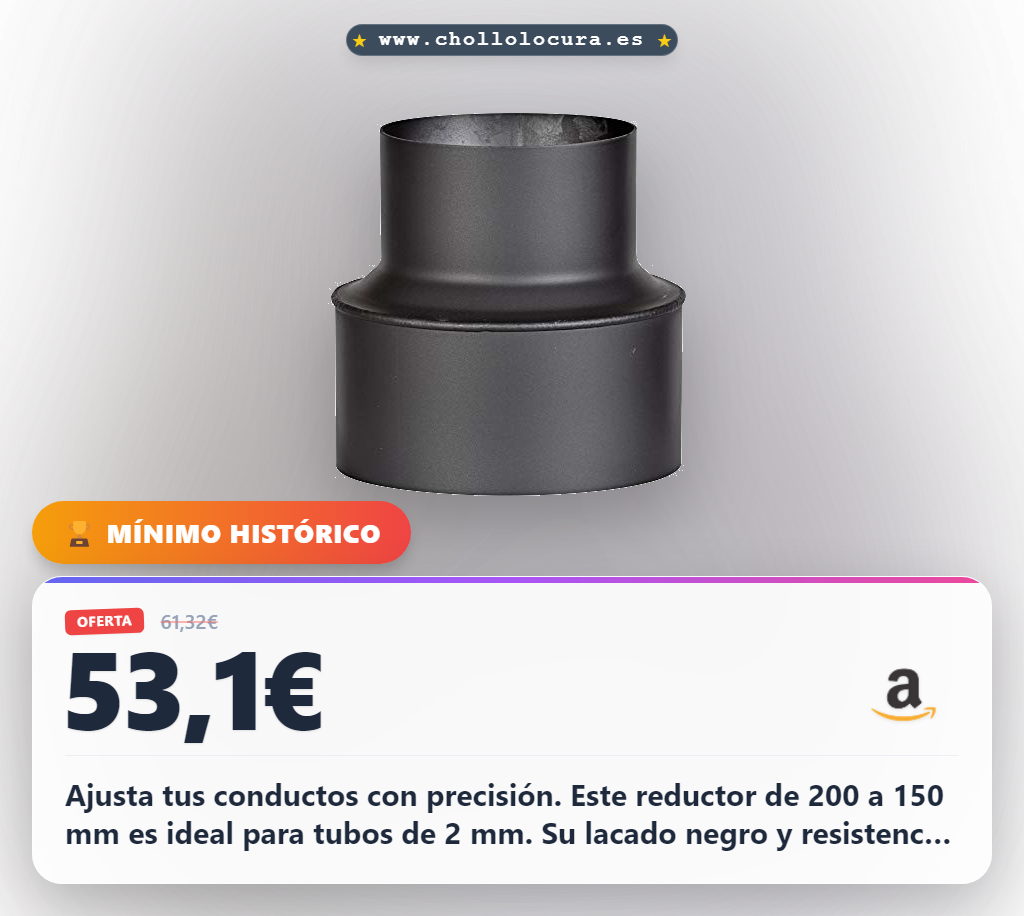 Encuentra el reductor de humo FIREFIX R150/Ü3 para tubos de 2 mm a precio de oferta histórica
