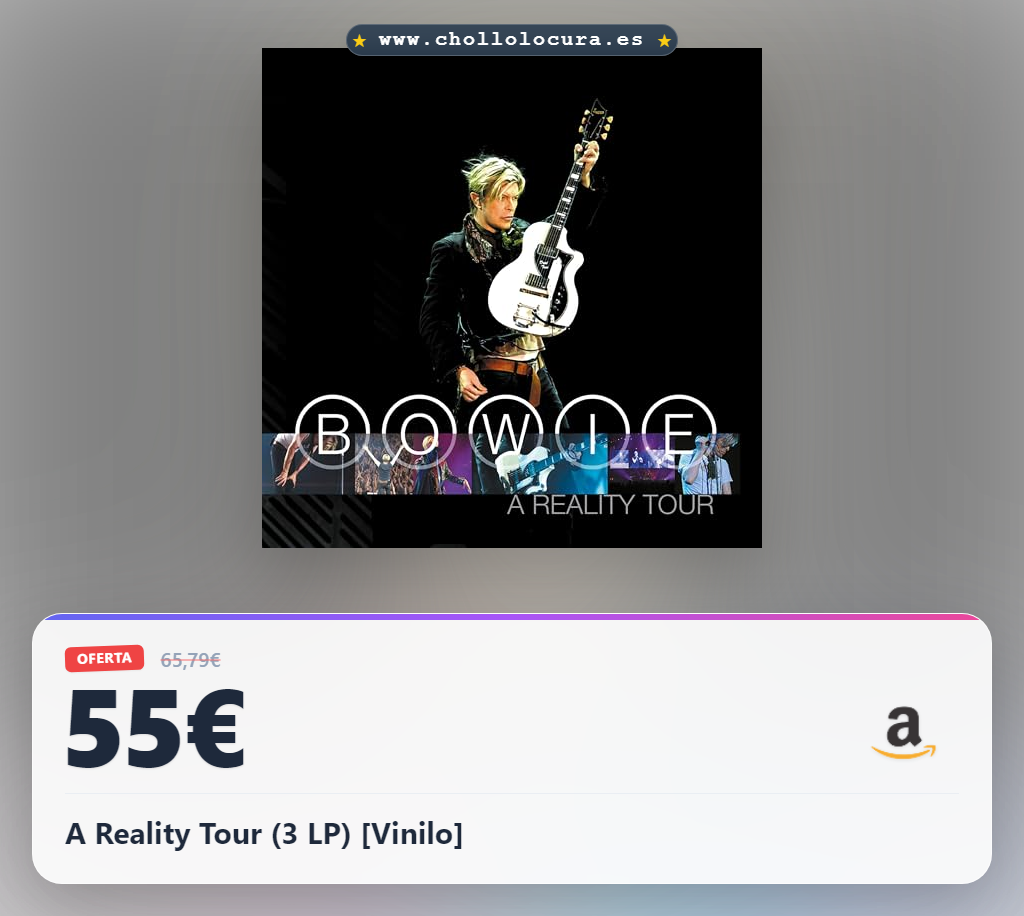 A Reality Tour (3 LP) [Vinilo]