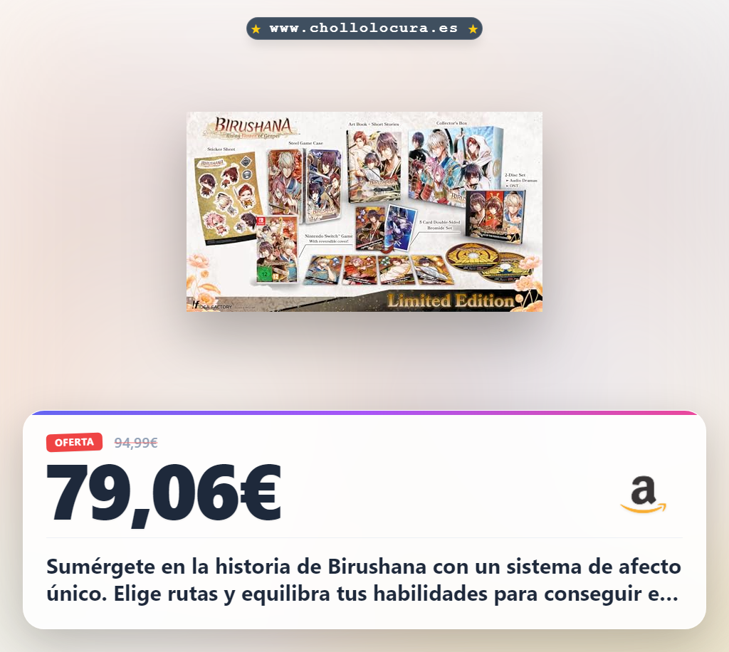 Consigue Birushana Rising Flower of Genpei Limited Edition para Nintendo Switch con sistema de afecto y habilidades únicas