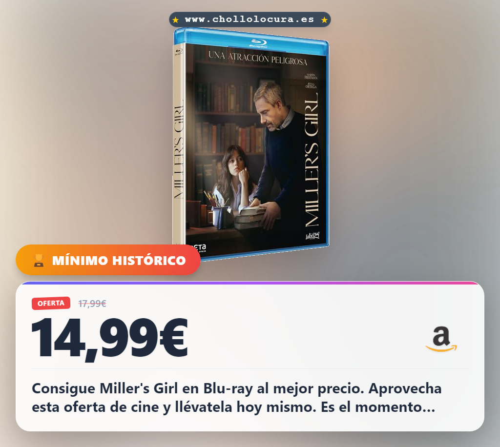 Obtén Miller's Girl en Blu-ray al mejor precio de oferta histórica