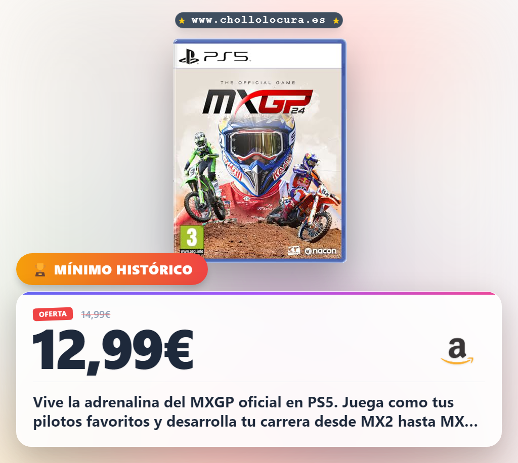 Disfruta el campeonato MXGP 24 en PS5: juega con pilotos oficiales y adquiere las motos reales de Red Bull y Honda HRC