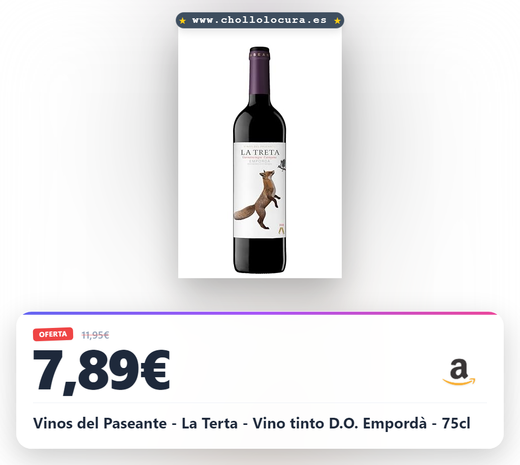¡Vino tinto D.O. Empordà 75cl: Aromas intensos, ideal para carnes rojas!