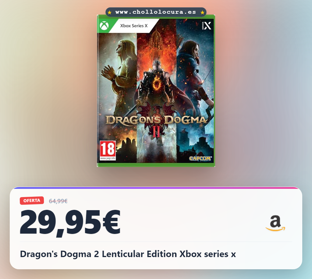 Dragon's Dogma 2 Lenticular Edition Xbox series x