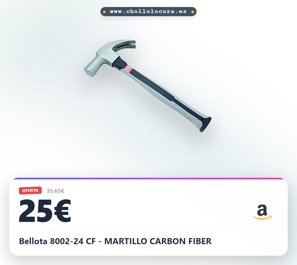 Bellota 8002-24 CF - MARTILLO CARBON FIBER