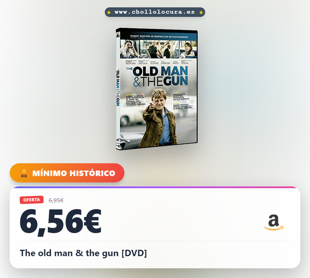The old man & the gun [DVD]