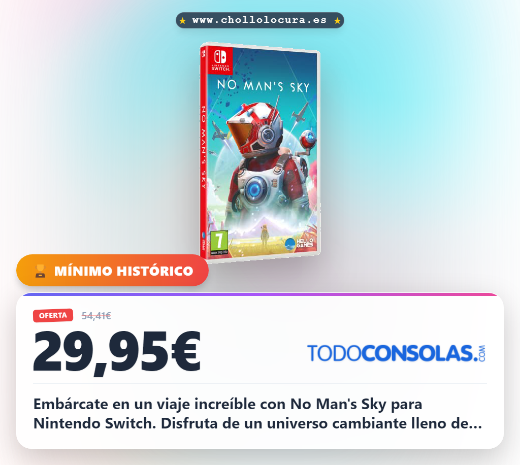 Aprovecha No Man's Sky para Nintendo Switch con 6 años de actualizaciones y un universo cambiante