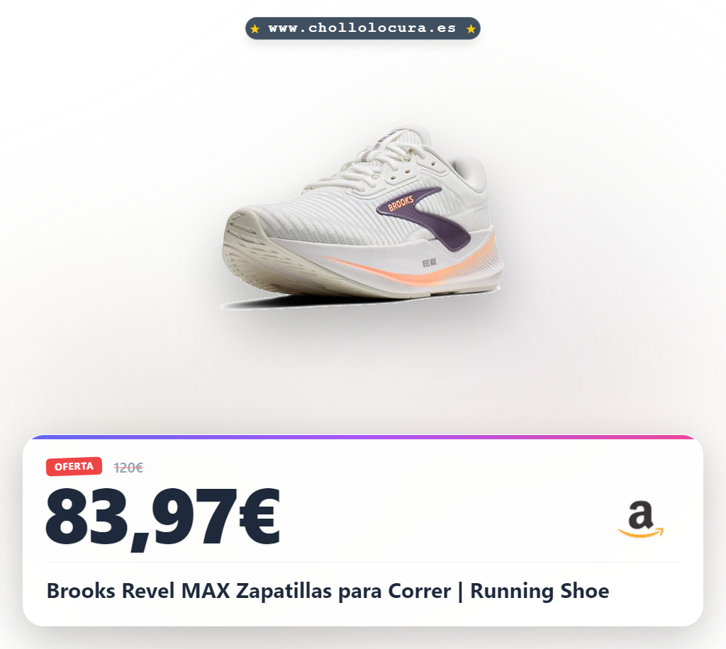 Brooks Revel MAX Zapatillas para Correr | Running Shoe