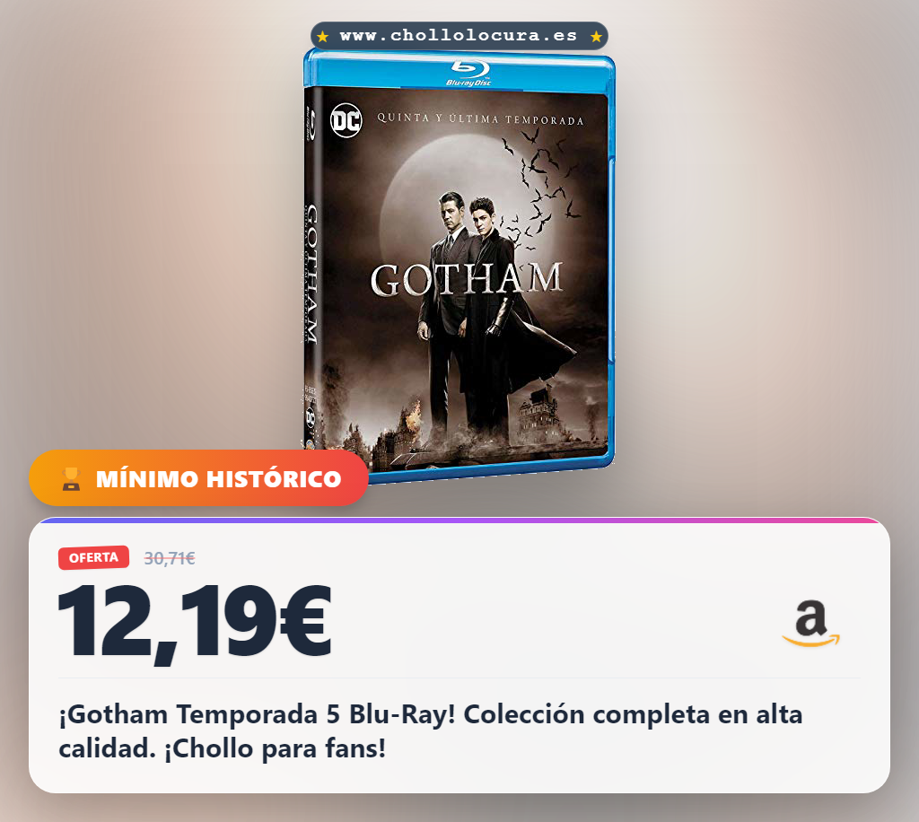 Gotham Temporada 5 Blu-Ray [Blu-ray]