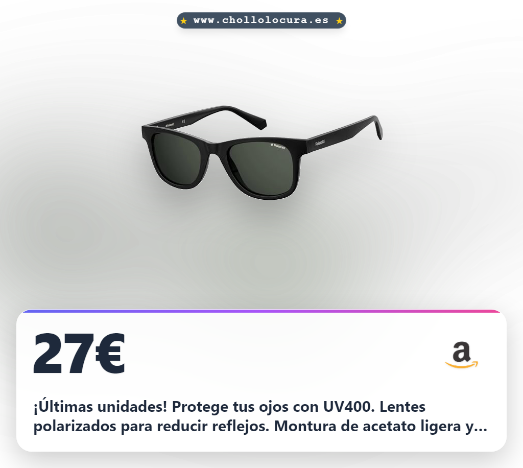 Polaroid PLD 1016/S/NEW gafas de sol, NEGRO, 50 para Hombre